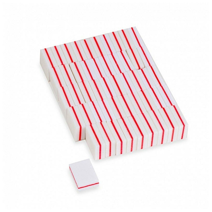 Moltini баф-мини 3,5х2,5 см. одноразовый 100/180 50шт. В упавковке (Белый) - фото1 Moltini баф-мини 3,5х2,5 см. одноразовый 100/180 50шт. В упавковке (Белый) - фото1