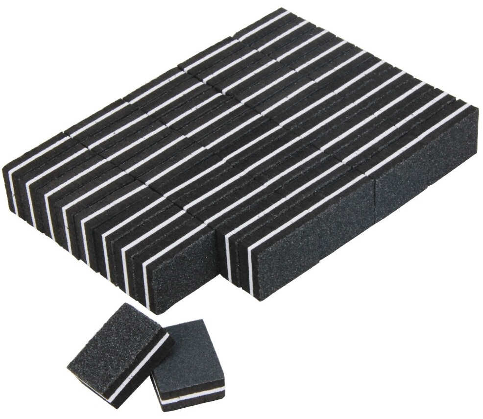 Moltini баф-мини 3,5х2,5 см. одноразовый 100/180 50шт. В упавковке (Чёрный) - фото3 Moltini баф-мини 3,5х2,5 см. одноразовый 100/180 50шт. В упавковке (Чёрный) - фото3