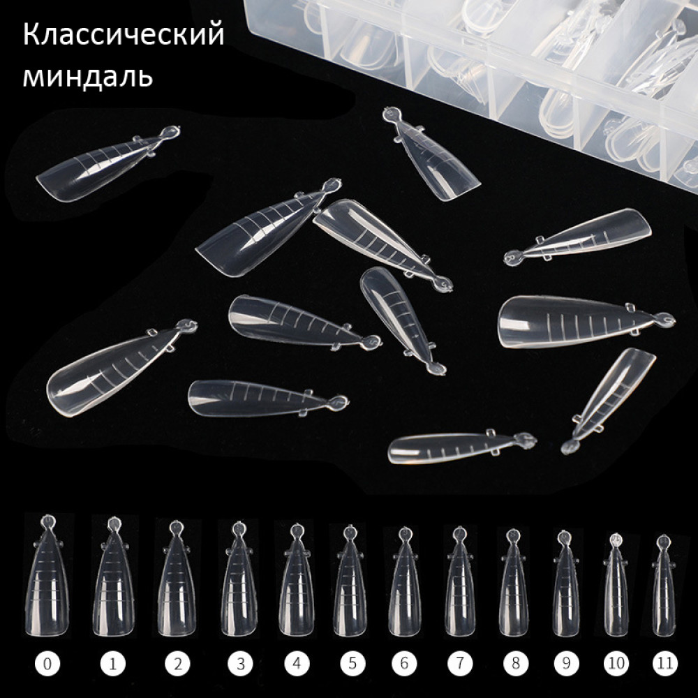 Moltini Верхние формы “Классический миндаль” 120 шт. - фото12 Moltini Верхние формы “Классический миндаль” 120 шт. - фото12