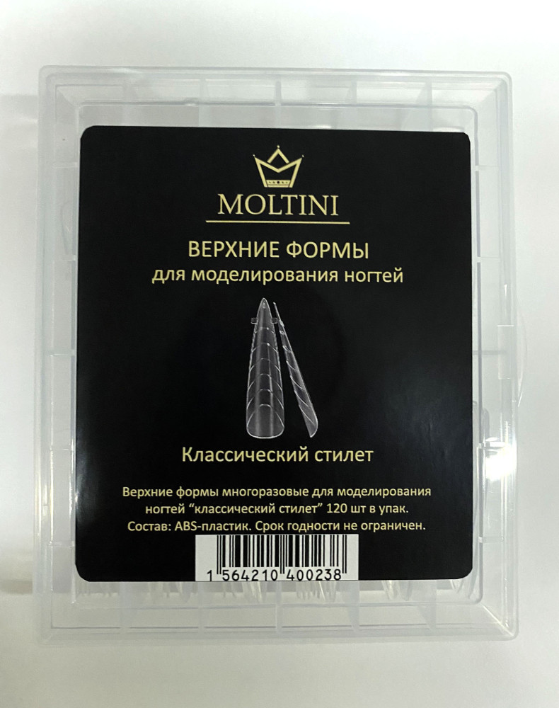 Moltini Верхние формы “Классический стилет” 120 шт. - фото14 Moltini Верхние формы “Классический стилет” 120 шт. - фото14